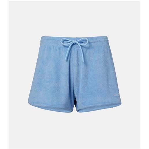 Hunza G shorts in spugna di cotone con logo