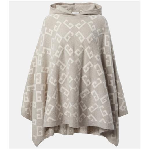 Givenchy poncho monogram 72 in cashmere