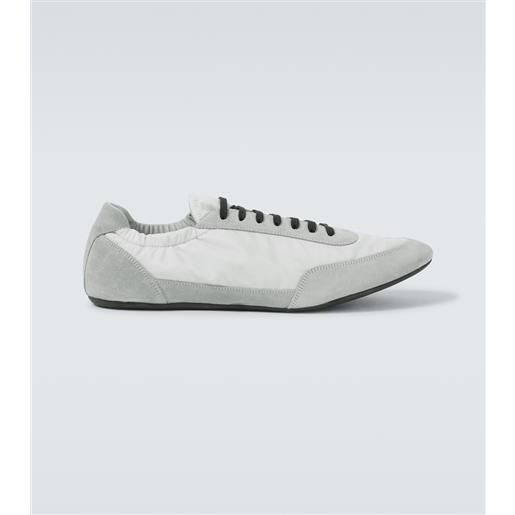 Prada sneakers collapse in re-nylon e suede