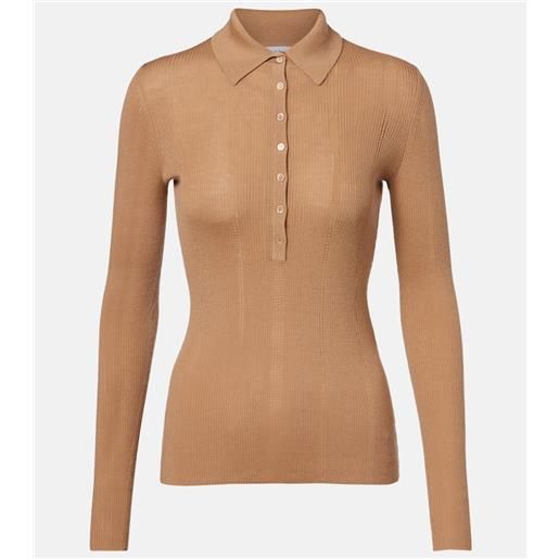 Gabriela Hearst polo sophia in lana
