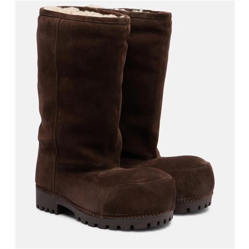 Balenciaga stivaletti alaska in suede