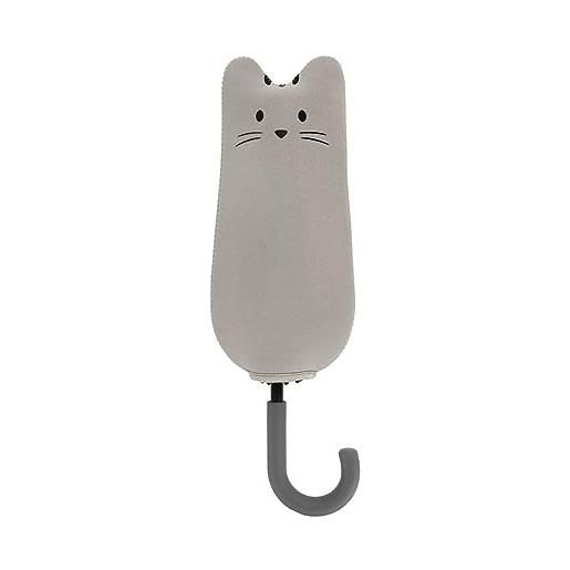 Balvi ombrello meowmbrella colore grigio disegno con gatti ovunque nylon