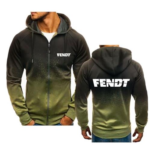 Felpa Uomo Con Cappuccio E Zip Generico – Giacca Leggera Con Tasche, Tinta Unita, Maniche Lunghe, Oversize, Per Primavera, Autunno E Inverno (a-Black, Taglia L)
