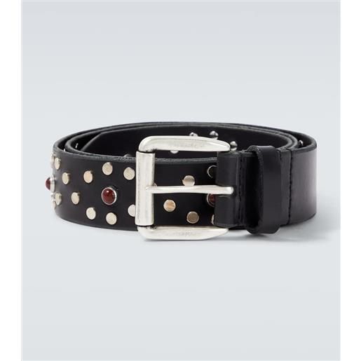 Our Legacy cintura vortex in pelle