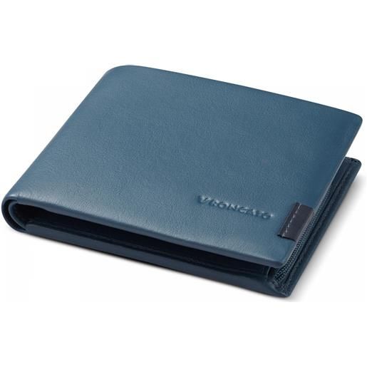 Roncato monaco portafoglio uomo 9.5x12x2 cm - blu denim