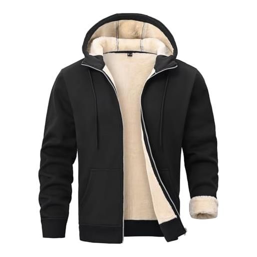 Felpa smanicata EVERLAST u.s.a con cappuccio taglia
