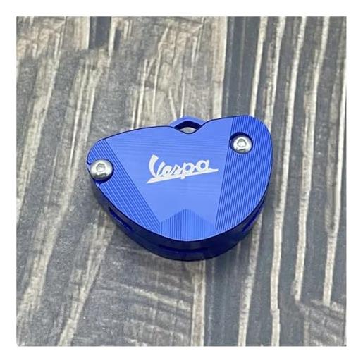 Seulomo copri chiave per decorazione moto chiavi in ​​allu per vespa enrico piaggio fly 125 3vte lx lxv 125 250 gts 300ie gts300 caso portachiavi guscio chiave moto in alluminio cnc con copertura completa ( c