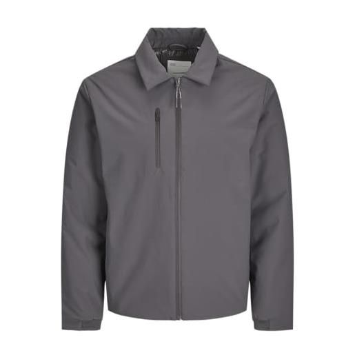 JACK & JONES jcocharlie-giacca bf corta, nero, m uomo