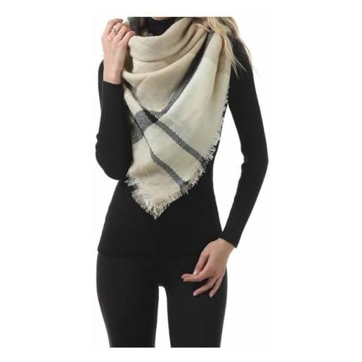 Sciarpa Donna A Coste In Cashmere Made In Italy - Foto 7
