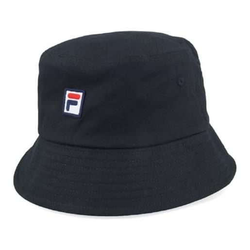 FILA bizerte fitted bucket cappello, nero, taglia unica unisex-adulto