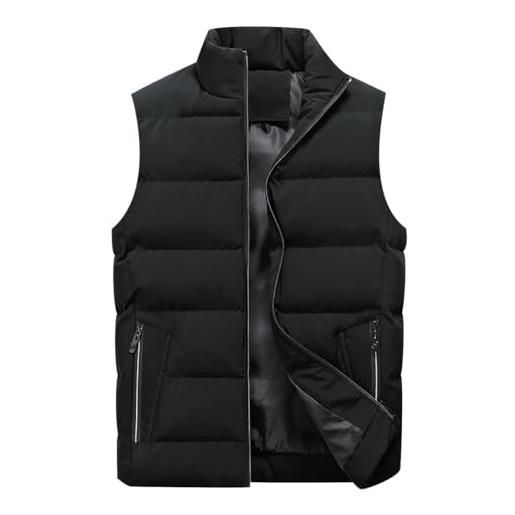 Gilet Piumino Uomo Toocool – Smanicato, Imbottito, Giubbino Invernale, Zip Frontale, Taglie Da M A XXXL - 4