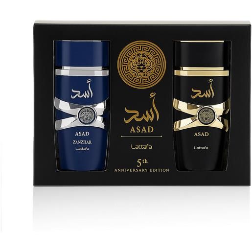 Lattafa asad edp asad 100 ml + edp asad zanzibar 100 ml
