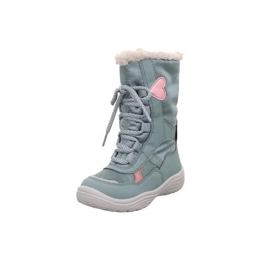 Superfit cristallo, stivali da neve, verde chiaro rosa 7500, 31 eu stretta