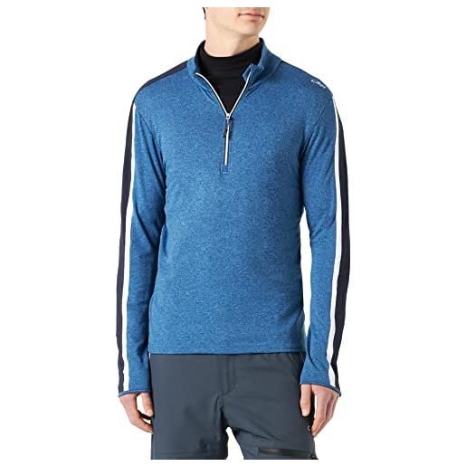CMP - maglia in softech da uomo, marine mel. , 54