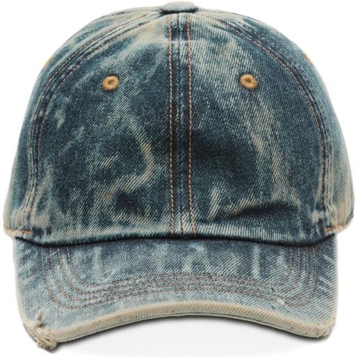 Acne Studios cappello con effetto vissuto - blu