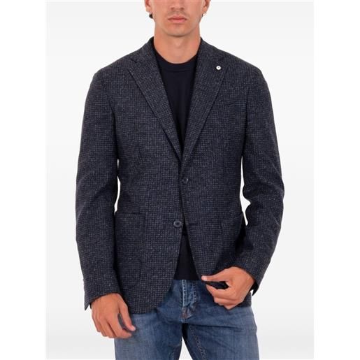 L.B.M. 1911 blazer con bottoni - blu
