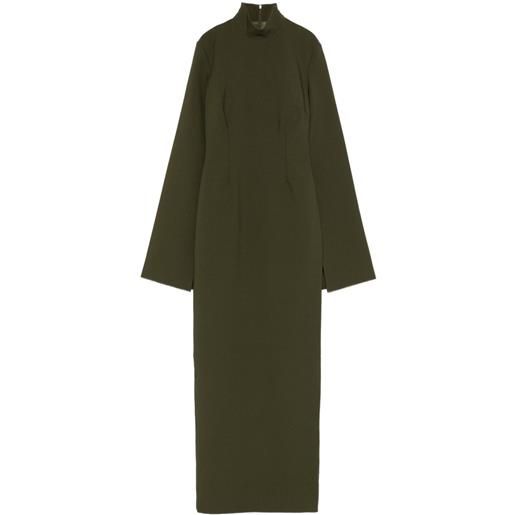 Solace London abito lungo josefine - verde
