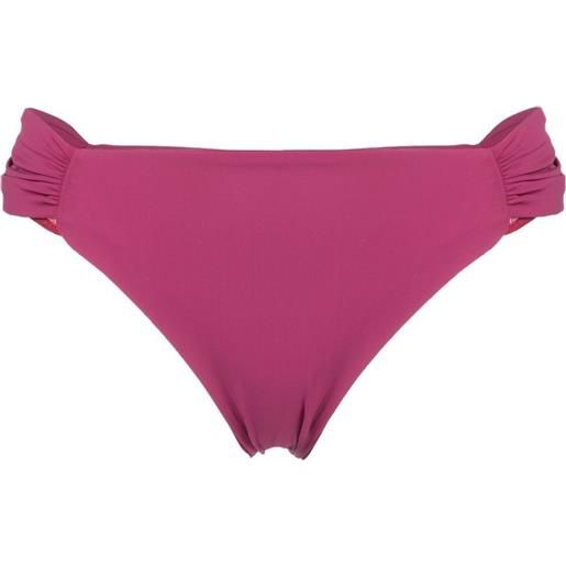 Nensi Dojaka slip bikini con arricciatura - toni neutri