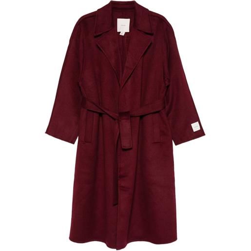 Calvin Klein trench con cintura - rosso