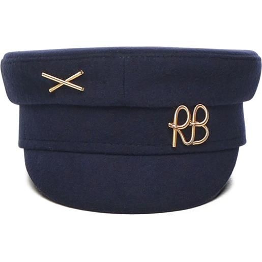 Ruslan Baginskiy cappello baker boy - blu