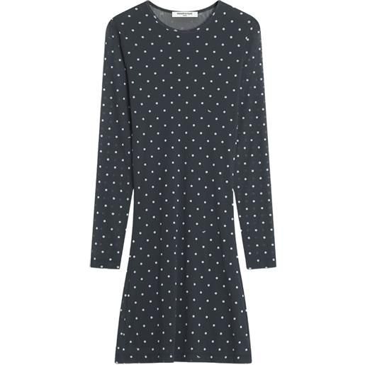 Maison Kitsuné abito corto a maniche lunghe - nero