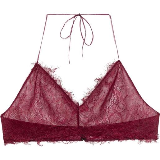 Saiid Kobeisy reggiseno in pizzo - viola
