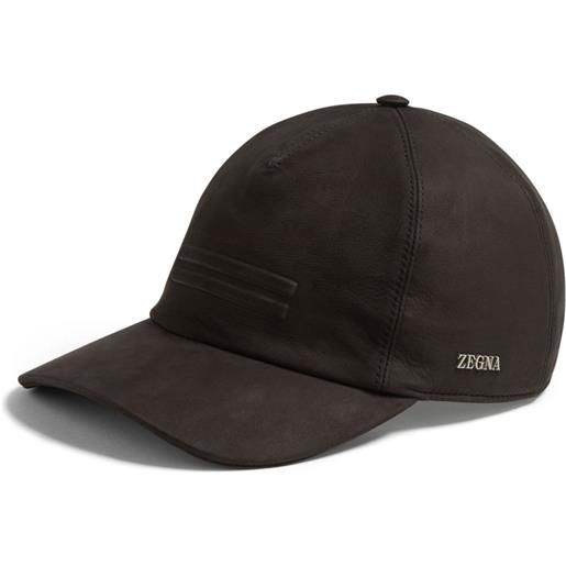 Zegna cappello da baseball - marrone