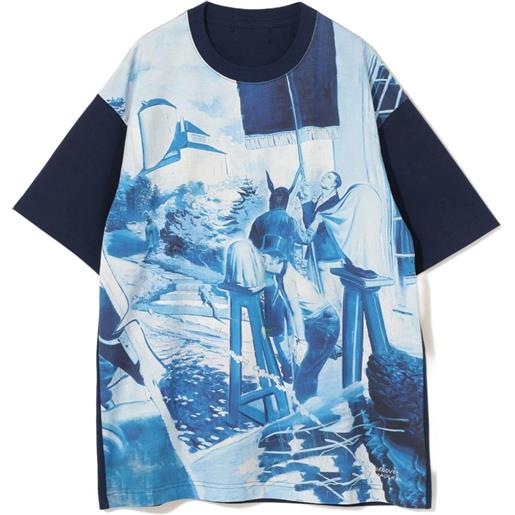 Undercover t-shirt con stampa grafica - blu