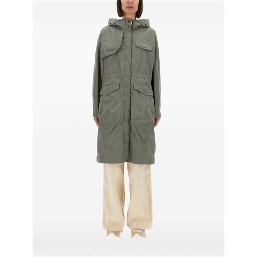 Parajumpers parka con cappuccio - verde