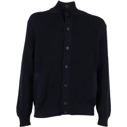 Filippo De Laurentiis cardigan con bottoni - blu
