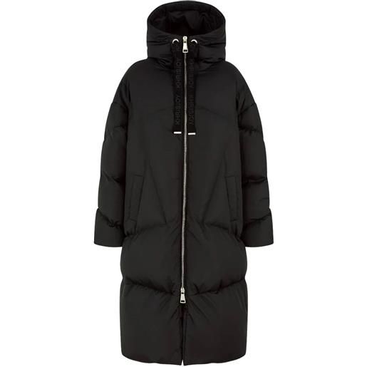 Khrisjoy piumino con cappuccio - nero