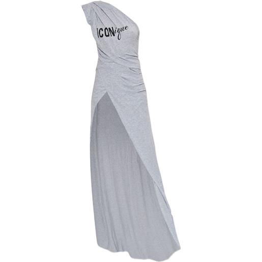 DSQUARED2 abito monospalla - grigio