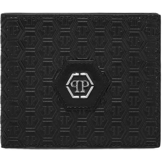 Philipp Plein portafoglio con monogramma - nero