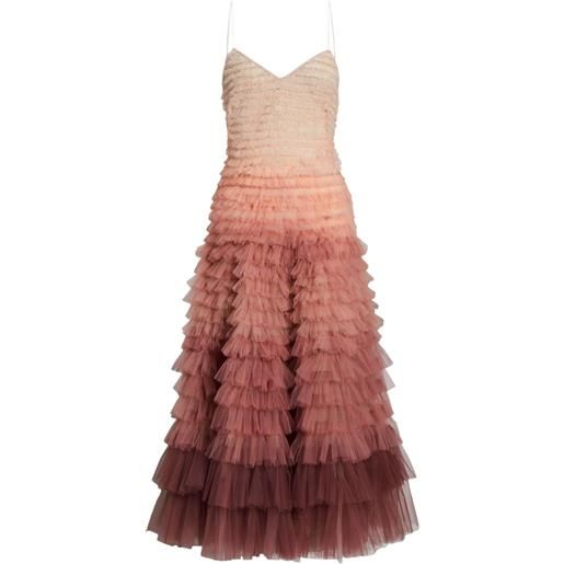 Ralph Lauren Collection abito con ruches - rosa