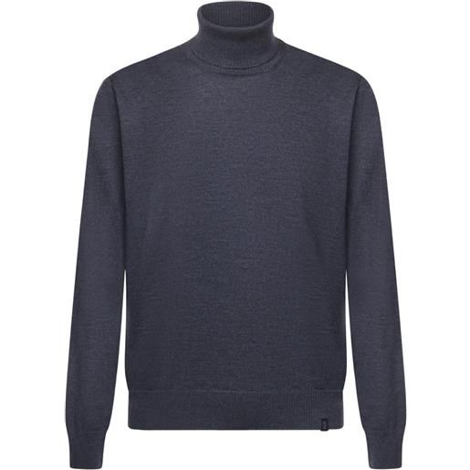 Fay maglione a collo alto - blu