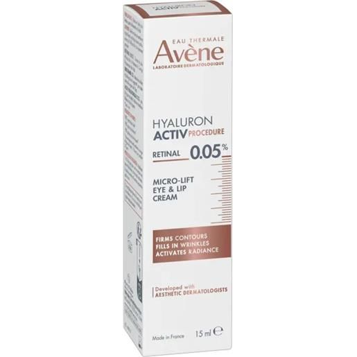 Avene hyaluron activ procedure contorno occhi 15 ml