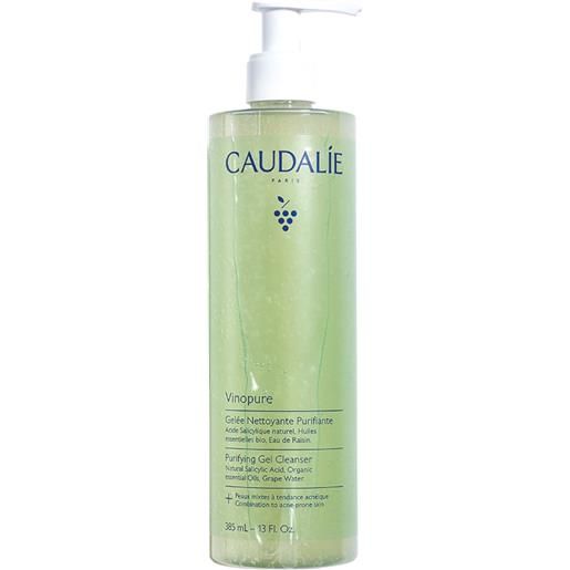 Caudalie vinopure gel detergente purificante viso 385ml