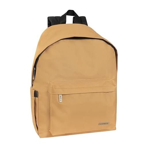 COMIX - zaino scuola media, elementare e superiore per bambine e ragazze, schienale imbottito e rinforzato, spallacci regolabili, scomparto principale, tasca frontale e tasca laterale, 30x40hx17 cm