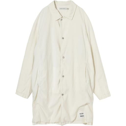 Undercover cappotto con zip - toni neutri