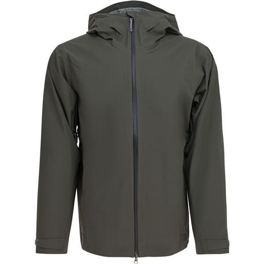 Houdini Sportswear impermeabile con cappuccio - verde