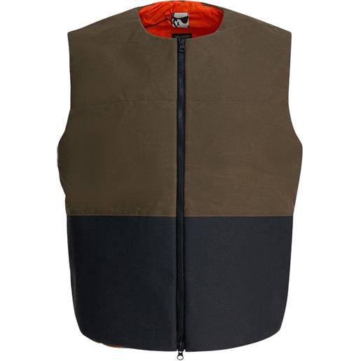GR10K giacca con design color-block - marrone