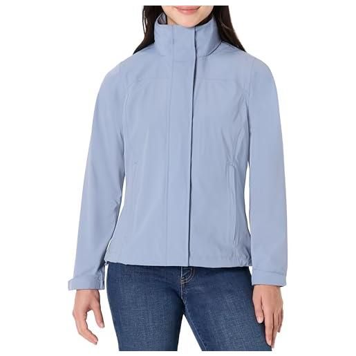 Amazon Essentials impermeabile leggero, idrorepellente, vestibilità classica donna, nero, l