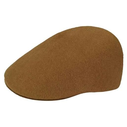 Kangol seamless wool 507 cappellopello, brown (wood), large uomo
