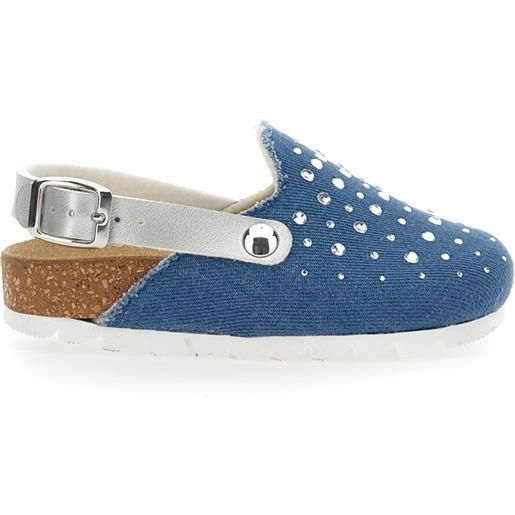 Monnalisa sabot jeans con strass