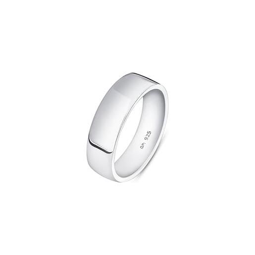 Argento 925 Zircone Fede nuziale Classic Story 4 mm Argento 925 Zircone Fede nuziale Classic Story 4 mm