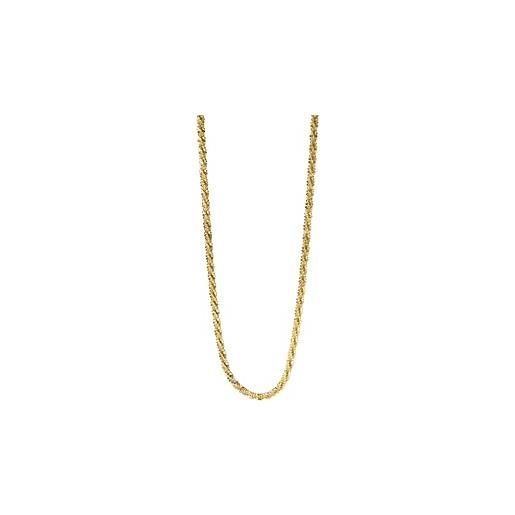 Echtzeit Collana Cuore Oro Rosa 45 Cm – Acciaio Inossidabile Ipoallergenico