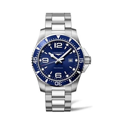 Longines - Longines hydro. Conquest l3.840.4.96.6 - l38404966, blu, sportivo
