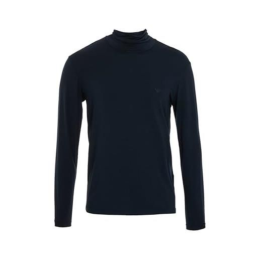 Emporio Armani turtle neck sweater maglione, armani blu, xl uomo