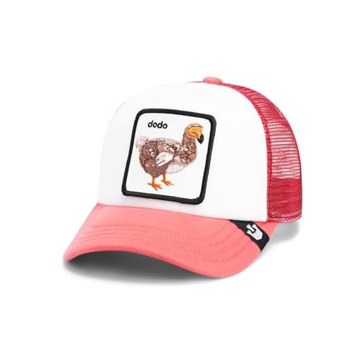 Goorin Bros. the farm, cappello da camionista unisex per bambini, rosso (dodo kiddo), taglia unica