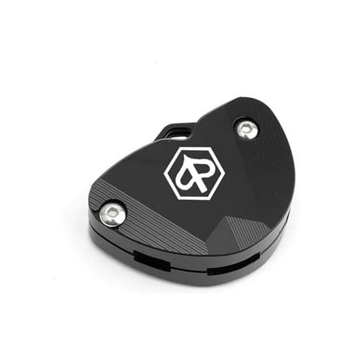 Seulomo copri chiave per decorazione moto chiavi in ​​allu per piaggio vespa enrico gts300 946 lx150 fly 125 150 ra1 3vte gts 200 lxv 250 portachiavi guscio chiave moto in alluminio con copertura completa(col